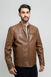 MOD Men's Vegan Faux Leather Jacket